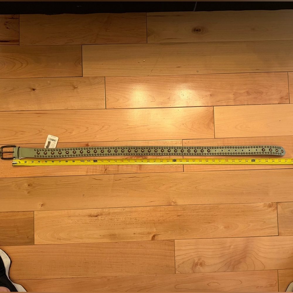 NWT We the Free Sola Stud Belt in Matcha - Sz S/M - Picture 8 of 9